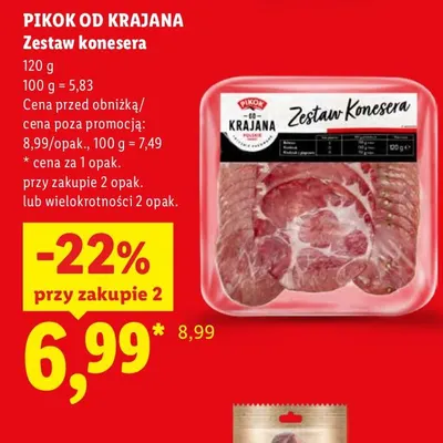 Zestaw konesera Pikok Od Krajana promocja w Lidl