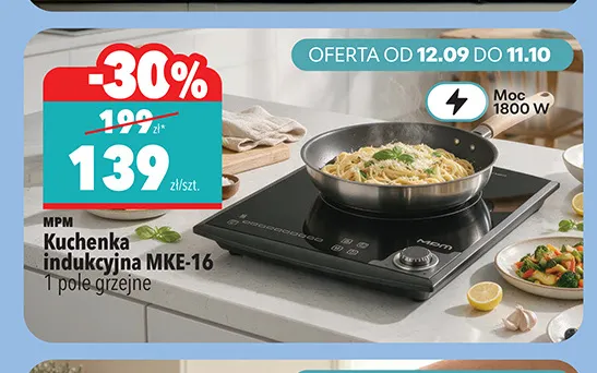Kuchenka indukcyjna MKE-16 Mpm promocja w Biedronka
