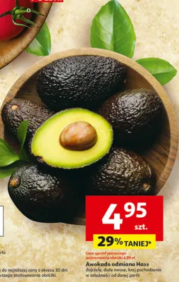 Awokado odmiana Hass promocja w Auchan