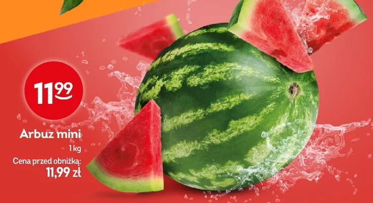 Arbuz mini promocja w Żabka