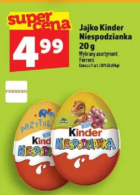 Jajko Kinder Niespodzianka promocja w TOPAZ