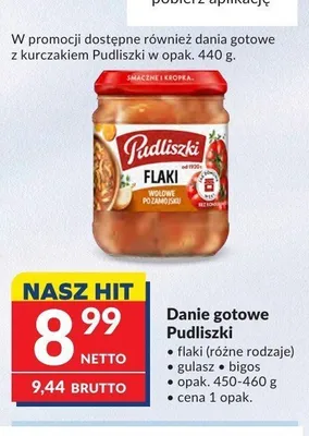 Danie gotowe Pudliszki gulasz promocja w Makro