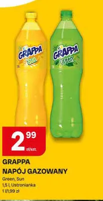 Napój gazowany Grappa Green promocja w Chorten