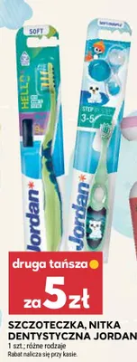 Szczoteczka do zębów Jordan Step by Step 3-5 promocja w Stokrotka