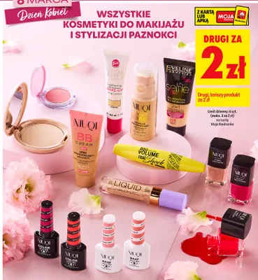 Kosmetyki do makijażu i stylizacji paznokci  promocja w Biedronka