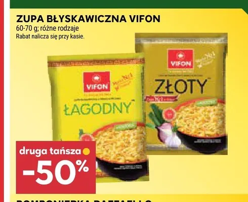 Zupa błyskawiczna Vifon Złoty promocja w Stokrotka