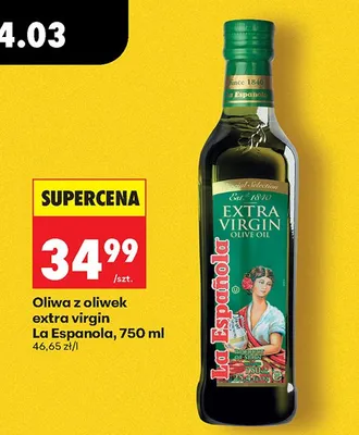Oliwa z oliwek extra virgin promocja w Biedronka