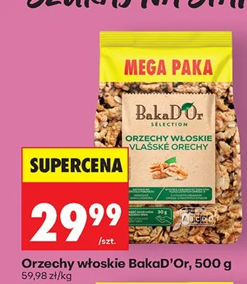Orzechy włoskie promocja w Biedronka