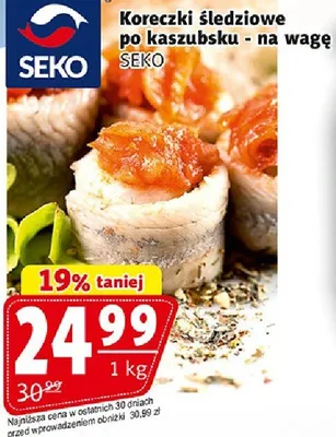 Koreczki śledziowe po kaszubsku - na wagę promocja w Prim Market