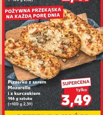 Pizzerka z serem Mozarella i z kurczakiem promocja w Kaufland