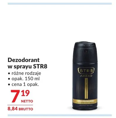 Dezodorant w sprayu STR8 promocja w Makro