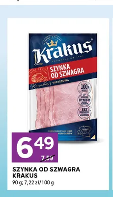 Szynka od szwagra Krakus promocja w Stokrotka
