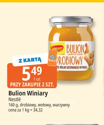 Bulion wołowy Winiary promocja w Leclerc