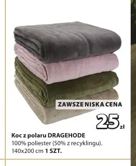 Koc z polaru DRAGEHODE promocja w Jysk