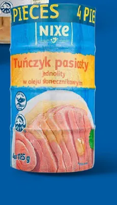 Tuńczyk pasiasty jednolity w oleju słonecznikowym promocja w Lidl