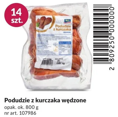 Podudzie z kurczaka wędzone promocja w Makro