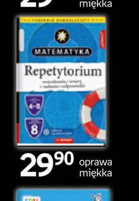 Matematyka Repetytorium 4-8 Demart promocja w Empik