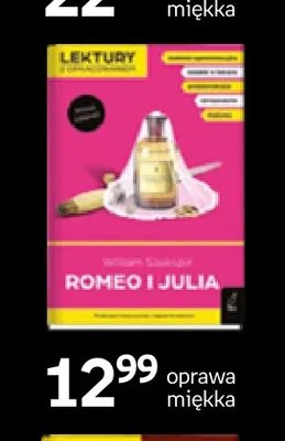 Książka Romeo i Julia oprawa miękka Wilga promocja w Empik