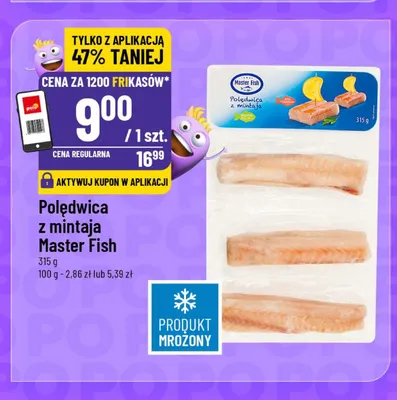 Polędwica z mintaja Master Fish promocja w POLOmarket