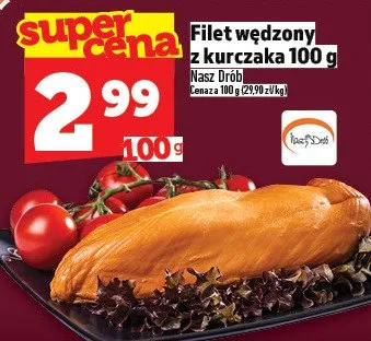 Filet wędzony z kurczaka promocja w TOPAZ