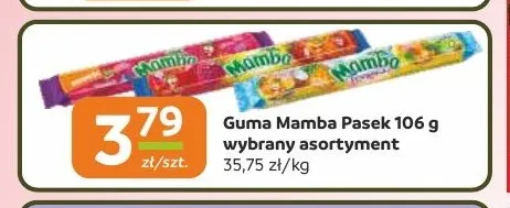 Guma Mamba Pasek promocja w Gama