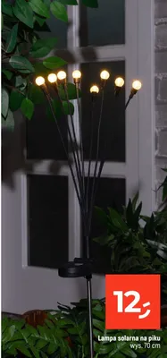 Lampa solarna na piku promocja w Dealz