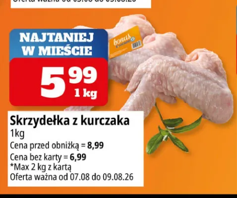 Skrzydełka z kurczaka promocja w Leclerc