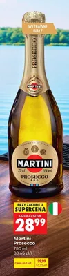 Wino musujące Martini Prosecco promocja w Biedronka