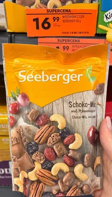 Mieszanka z czekoladą Seeberger promocja w Biedronka
