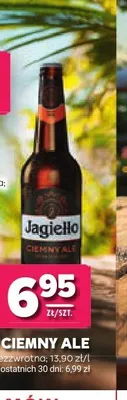 Piwo Jagiełło Ciemny Ale promocja w Stokrotka