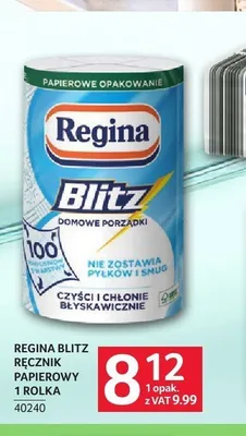 Ręcznik papierowy Regina Blitz promocja w Selgros