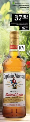 Rum Captain Morgan Spiced Gold promocja w POLOmarket