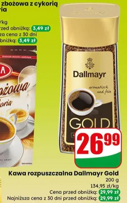 Kawa zbożowa z cykorią promocja w Dino