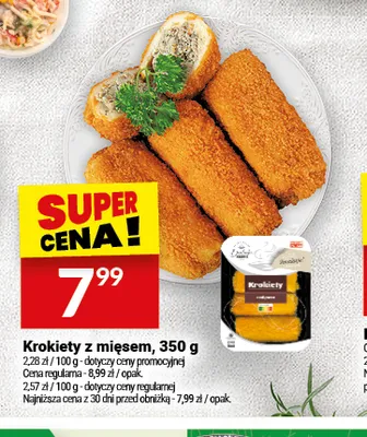 Krokiety z mięsem Białecki Kuchnia promocja w Twój Market