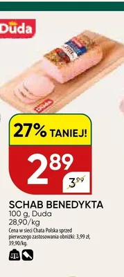 Schab Benedykta Duda promocja w Chata Polska