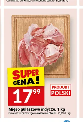 Mięso gulaszowe indycze promocja w Twój Market