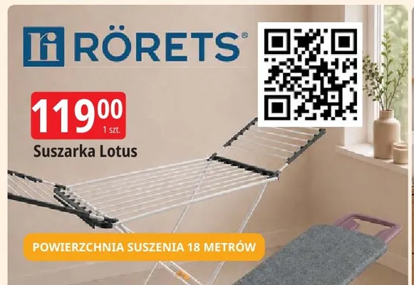 Suszarka Lotus Rörets promocja w Leclerc