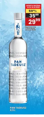 Wódka Pan Tadeusz promocja w Wafelek