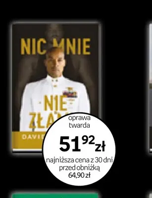 Książka Nic mnie nie złamie oprawa twarda promocja w Empik