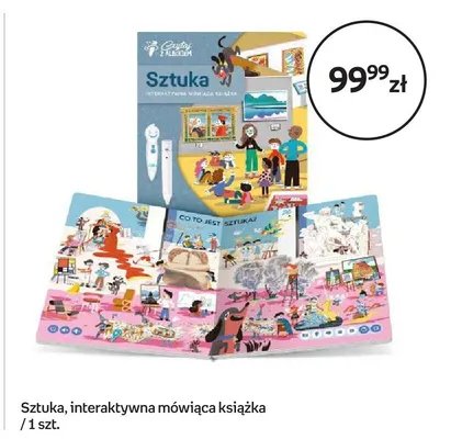 Sztuka Czytaj z Albikiem interaktywna mówiąca książka promocja w Empik