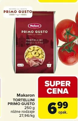 Makaron TORTELLINI PRIMO GUSTO Prosciutto promocja w Carrefour Market