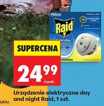 Urządzenie elektryczne przeciw komarom day and night promocja w Biedronka
