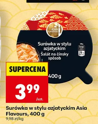 Surówka w stylu azjatyckim Asia Flavours promocja w Biedronka