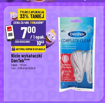 Nicio wykałaczki DenTek Complete Clean promocja w POLOmarket
