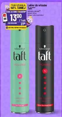 Lakier do włosów promocja w POLOmarket