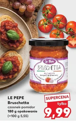 Bruschetta czosnek-pomidor promocja w Kaufland