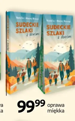 Przewodnik Sudeckie Szlaki dla każdego i z dziećmi Expressmap oprawa miękka promocja w Empik
