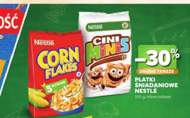 Płatki śniadaniowe Nestlé promocja w Stokrotka
