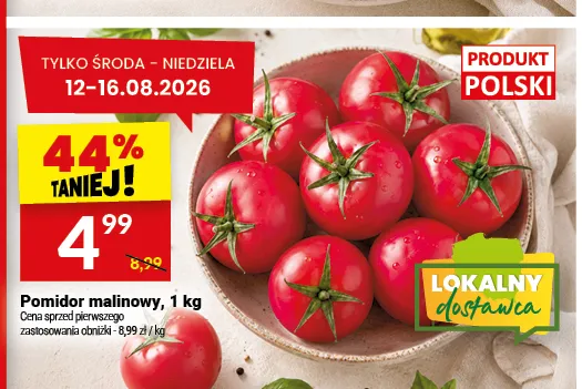 Pomidor malinowy promocja w Twój Market