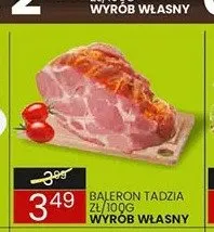 Baleron Tadzia promocja w Wafelek